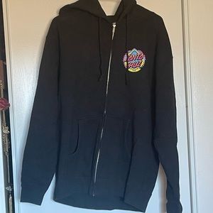 Santa Cruz zip up sweater